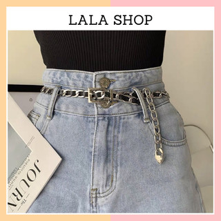 Đai váy thắt lưng belt quần xích phối da đơn giản cá tính