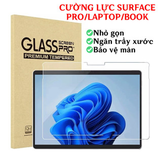 [CÓ HỘP] Kính Cường Lực Ánh Sáng Xanh Microsoft Surface Pro 4, 5, 6, 7, 8, 9, X 12.3 inch và 13 inch chống trầy xước