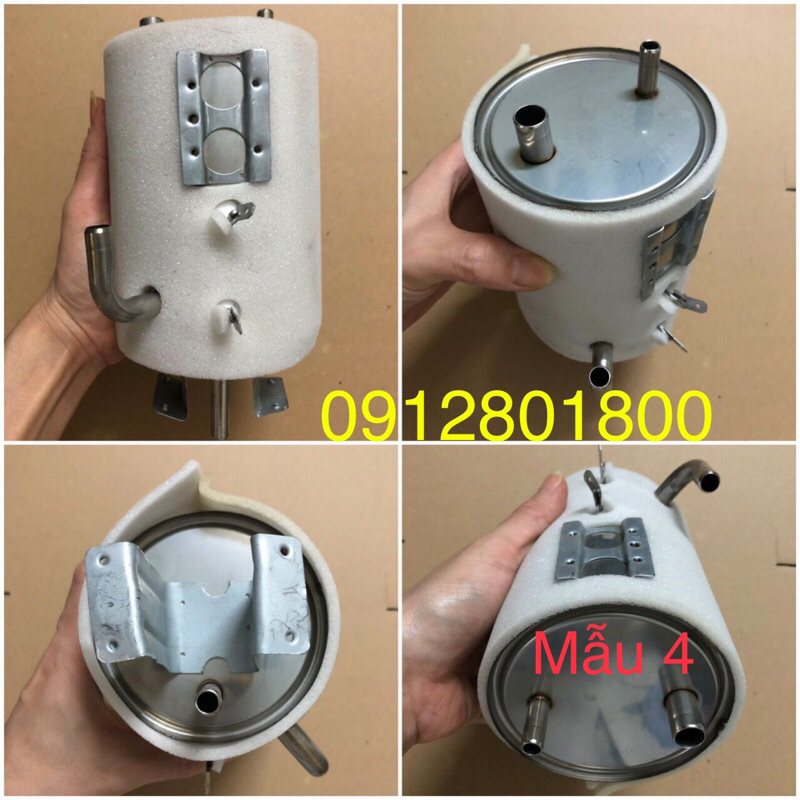 Bầu đun nước nóng cây nước nóng lạnh 1 lít, bình đun inox 304 loại tốt