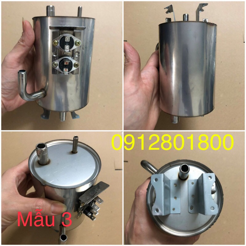 Bầu đun nước nóng cây nước nóng lạnh 1 lít, bình đun inox 304 loại tốt