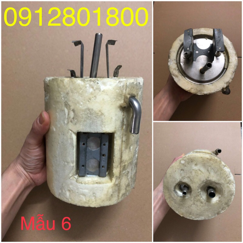 Bầu đun nước nóng cây nước nóng lạnh 1 lít, bình đun inox 304 loại tốt