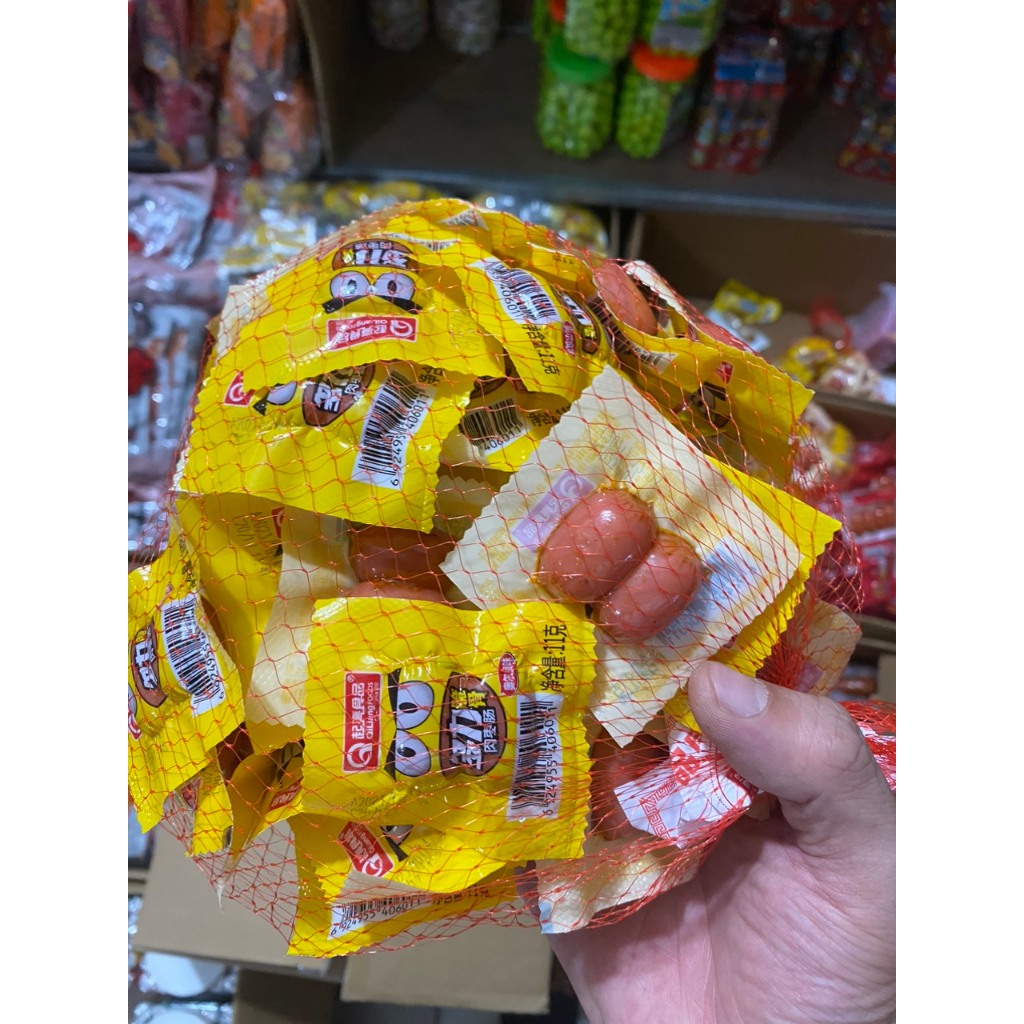 Bịch 50 gói xúc xích mắt 2 viên