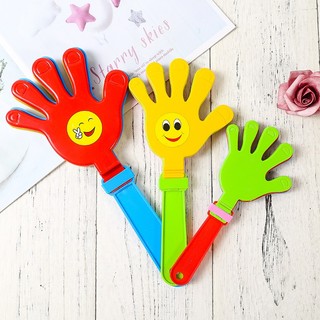 Bàn tay nhựa đập 3 lớp có đèn tạo tiếng âm thanh - giáo cụ dạy học