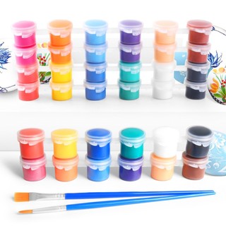 Vỉ màu acrylic 3ml 12 màu tô tượng
