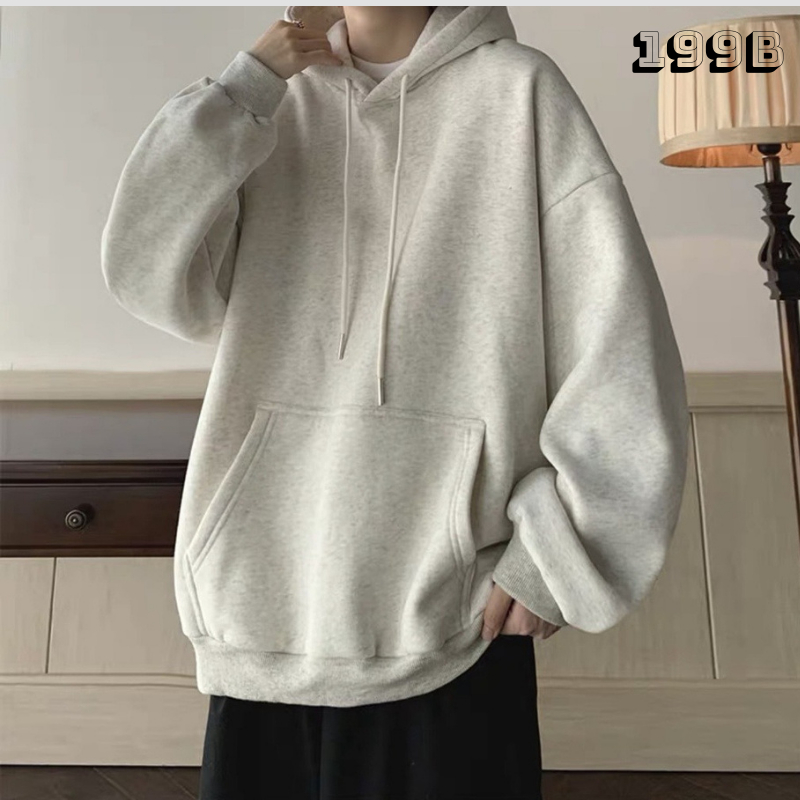 Áo Hoodie Thời Trang Lót Nỉ Dễ Phối Đồ, Áo Nỉ Bông Giá Rẻ Đầy Đủ Màu 199B