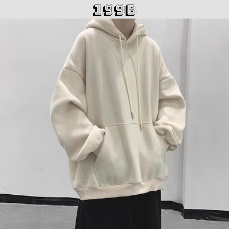 Áo Hoodie Thời Trang Lót Nỉ Dễ Phối Đồ, Áo Nỉ Bông Giá Rẻ Đầy Đủ Màu 199B
