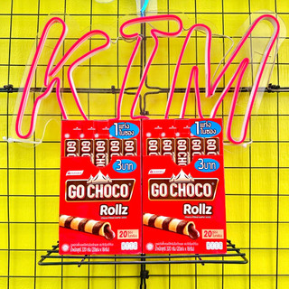 Bánh quế kem socola Go Choco Rollz 280g