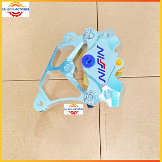 [ Combo Vario/Vision ] Heo 2Pis Nisin + Pát CNC >>> Đi size đĩa 260/267mm / Tặng Kèm 2 Ốc Salaya