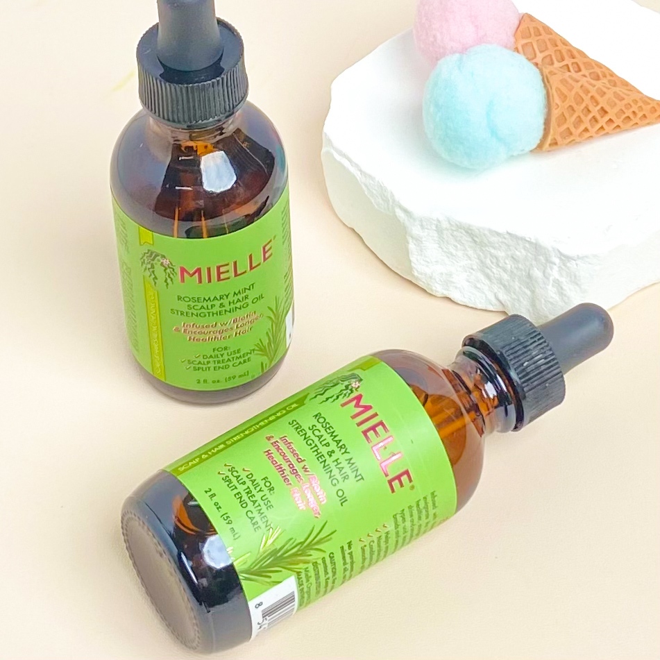 Dầu Dưỡng Tóc Mielle Rosemary Mint Scalp & Hair Strengthening Oil