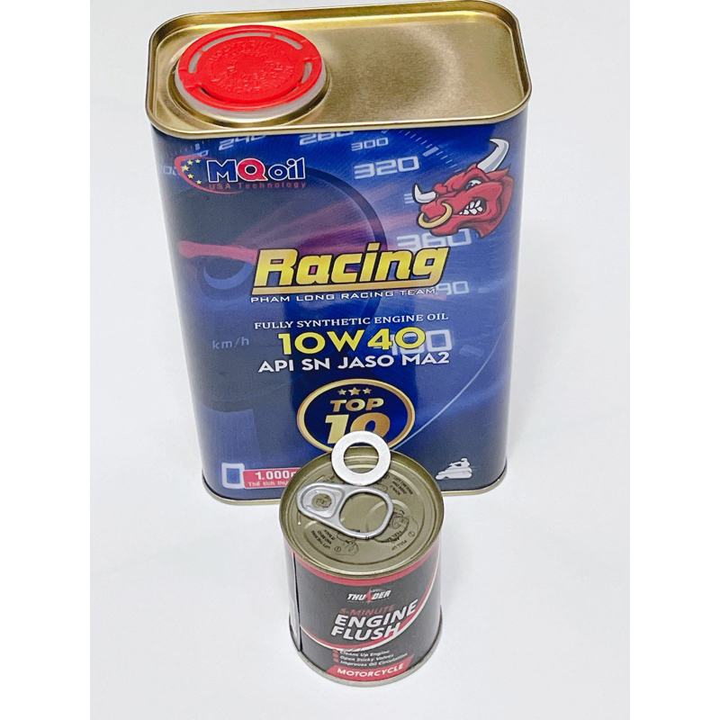 Nhớt xe máy 4T hiệu MQoil Phạm Long Racing Team 10W40 MA2