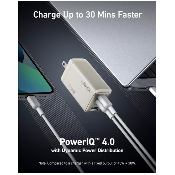 Sạc Anker 735 GaNPrime 65W A2668 USB-C