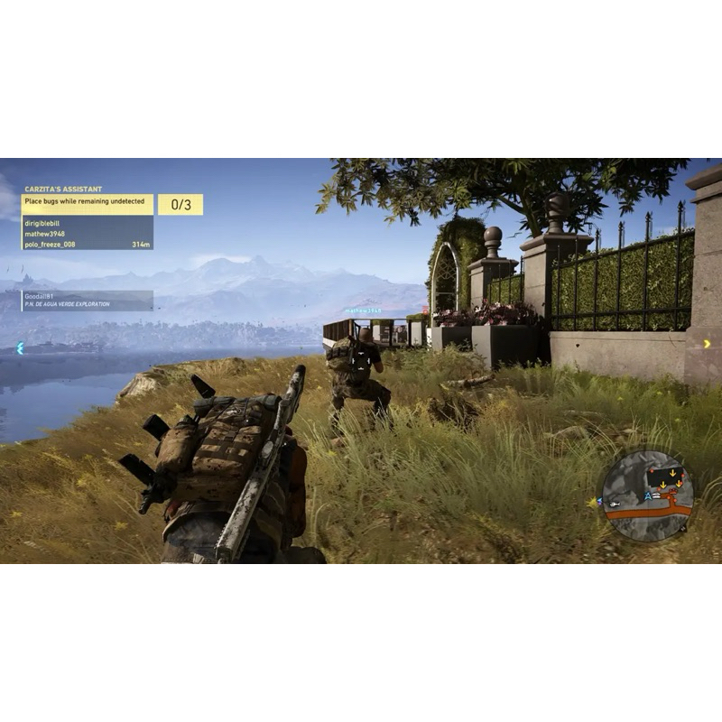 Đĩa chơi game PS4: Tom clancy's ghost recon wildlands