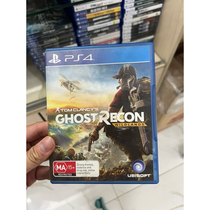 Đĩa chơi game PS4: Tom clancy's ghost recon wildlands