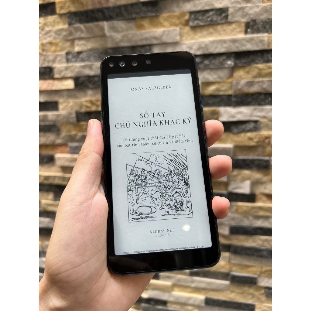 Điện thoại Hisense A6L 2 màn hình LCD và Eink bảo vệ mắt Likenew