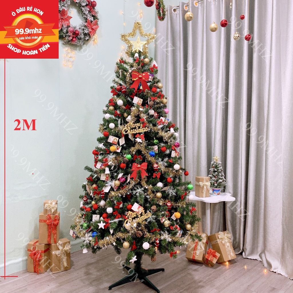 Cây Thông Noel 1m8 Và 1m2 Trang Trí Noel Giáng Sinh Cao Cấp Cây Thông Việt Nam Chính Hãng Mã TNQC