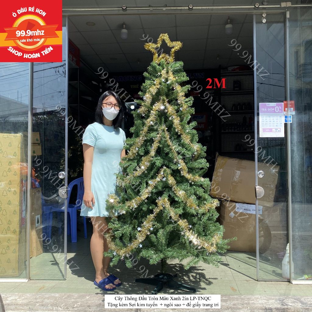 Cây Thông Noel 1m8 Và 1m2 Trang Trí Noel Giáng Sinh Cao Cấp Cây Thông Việt Nam Chính Hãng Mã TNQC