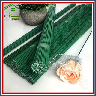 Bó 20 cành kẽm cắm hoa sáp,hoa giấy dài 30cm