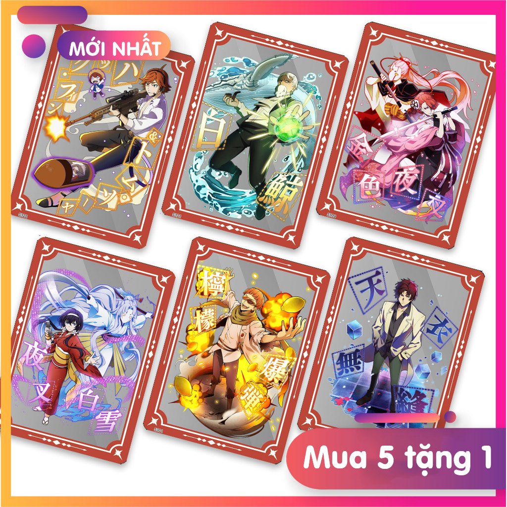 Ảnh thẻ anime Hologram - BUNGOU STRAY DOGS