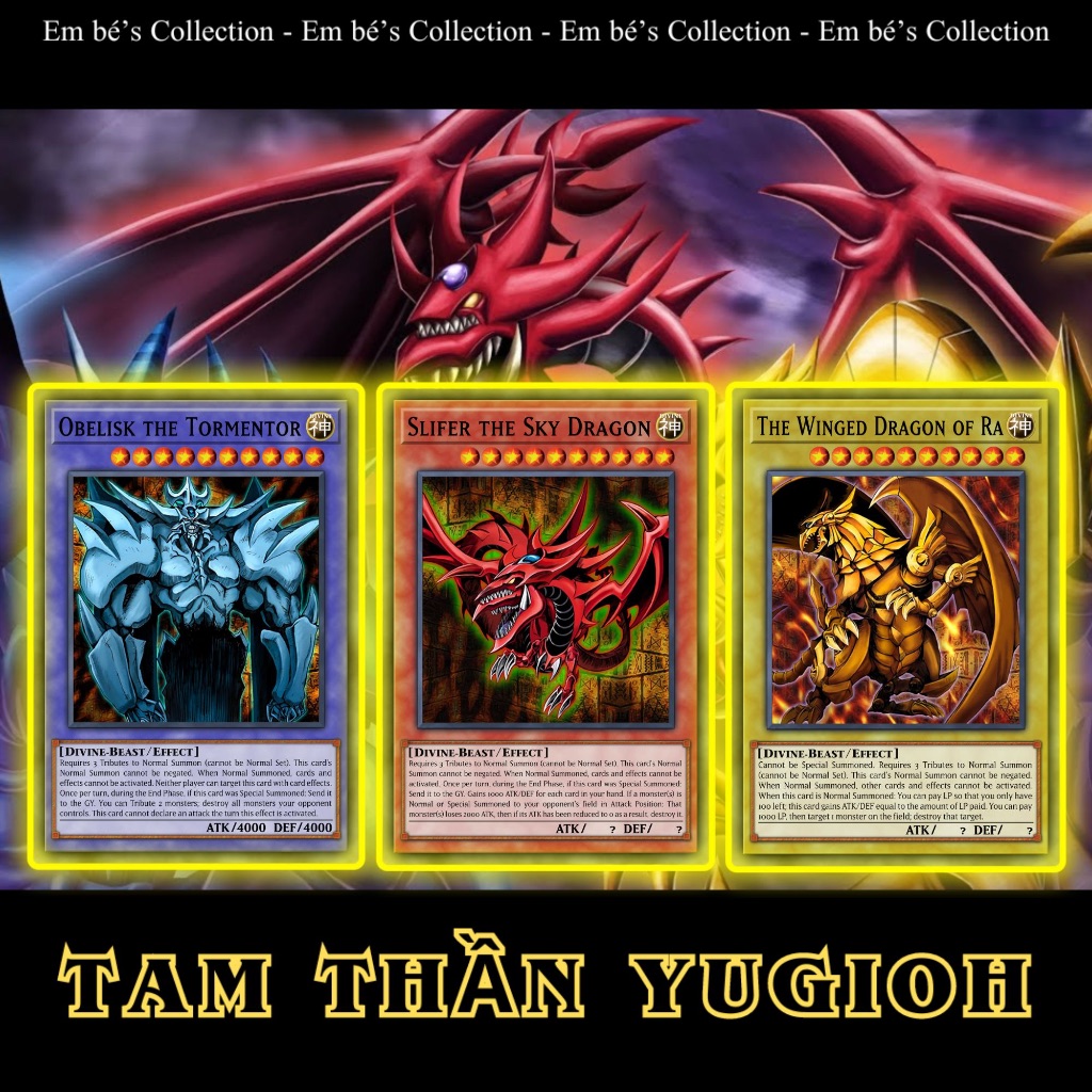 Combo 3 lá bài Thần Yugioh