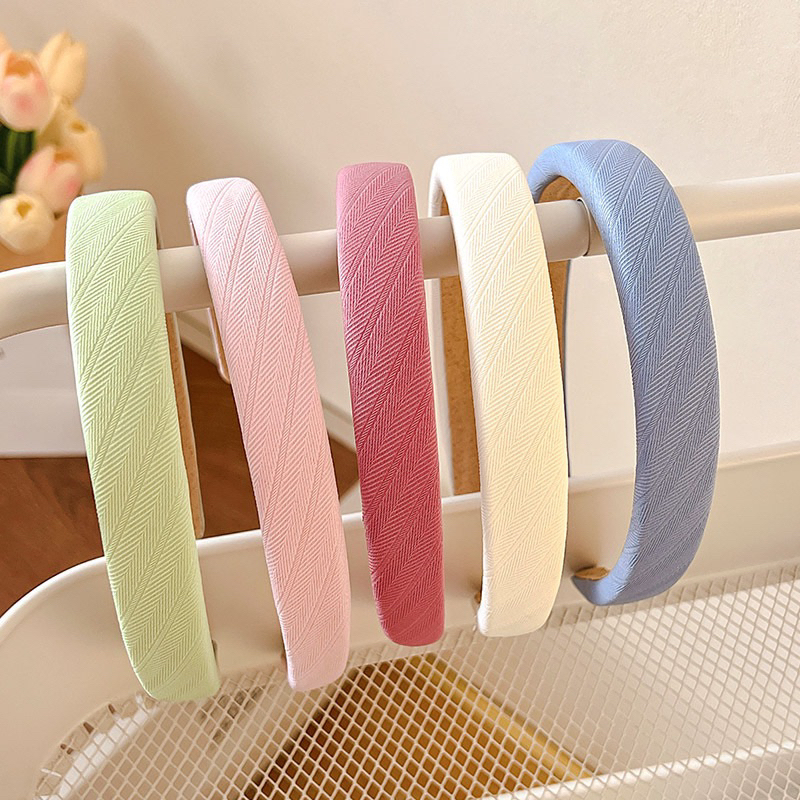 (17 màu )Cài tóc /băng đô /bờm cài đầu bề ngang 2cm màu pastel - Willa.accessories