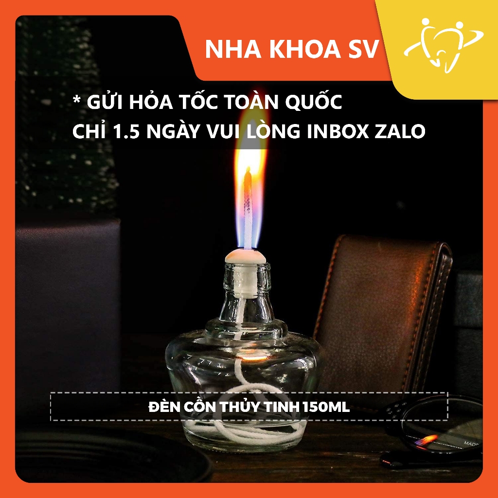 ĐÈN CỒN THỦY TINH 150 ML