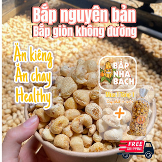 BẮP NỔ GIÒN KHÔNG ĐƯỜNG vị nguyên bản- Bắp rang, bỏng ngô, giảm cân, ăn chay