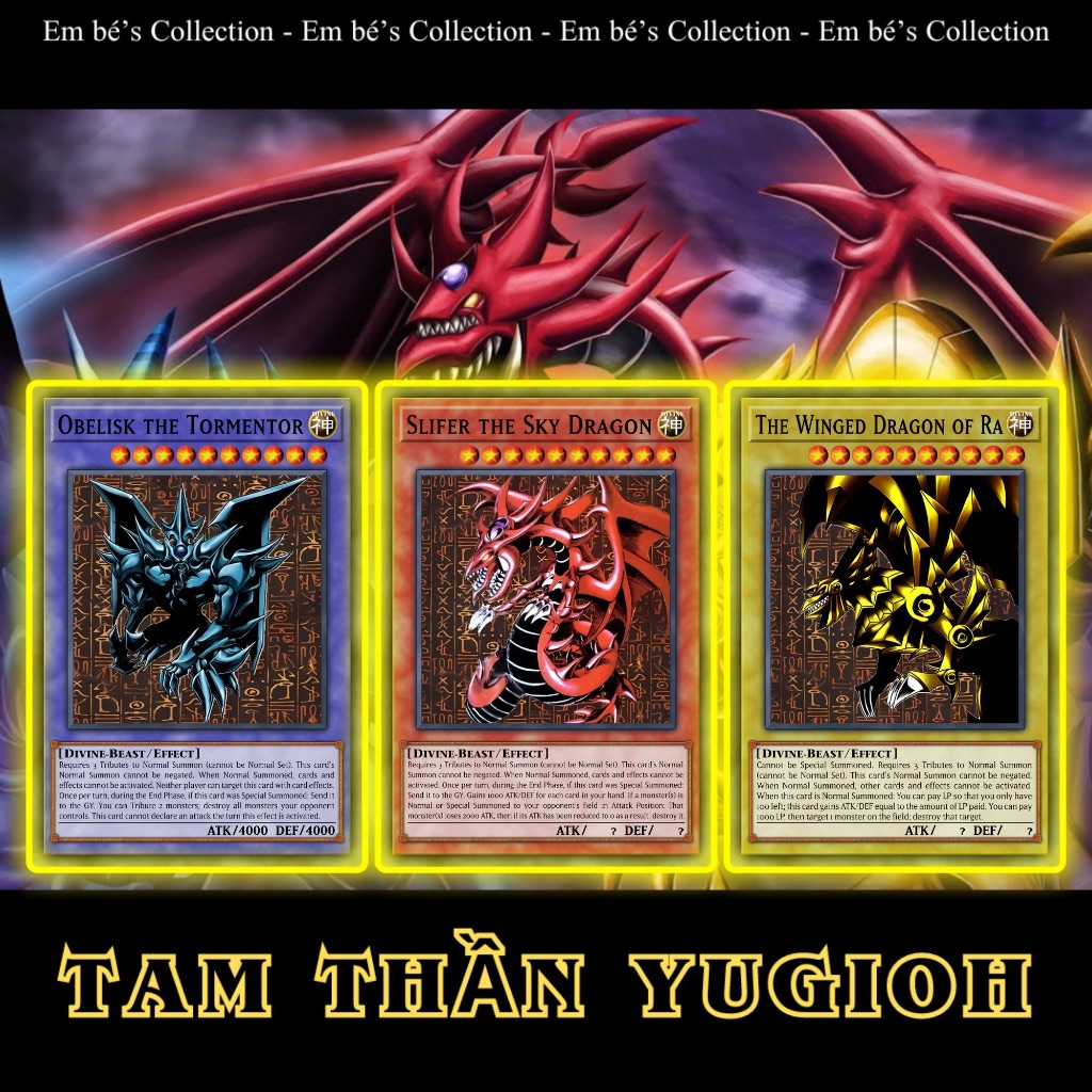 Combo 3 lá bài Thần Yugioh
