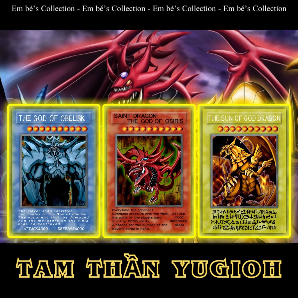 Combo 3 lá bài Thần Yugioh
