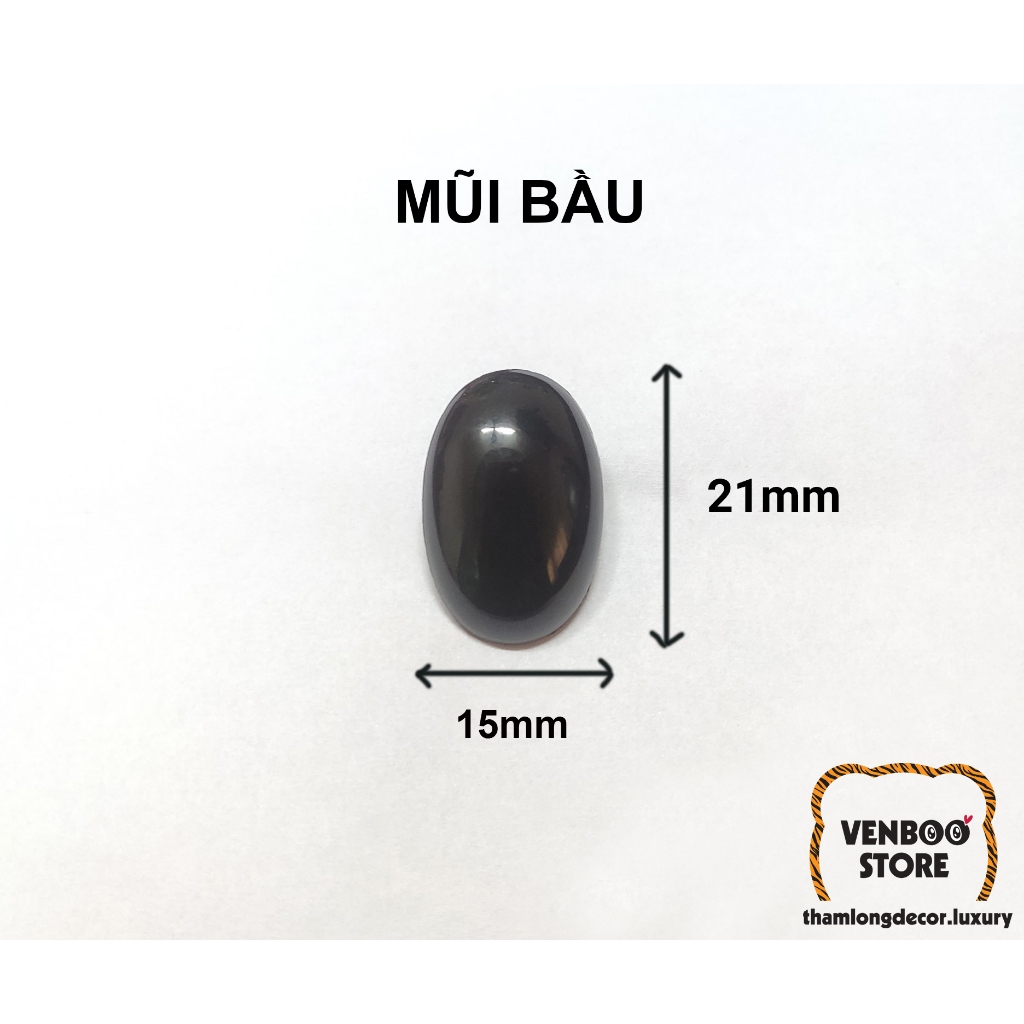 👀  50 Mũi GẤU BÔNG Teddy Mũi Thú Bông | Mũi Tam Giác | Mũi gấu bông ông già noel tuần lộc người tuyết