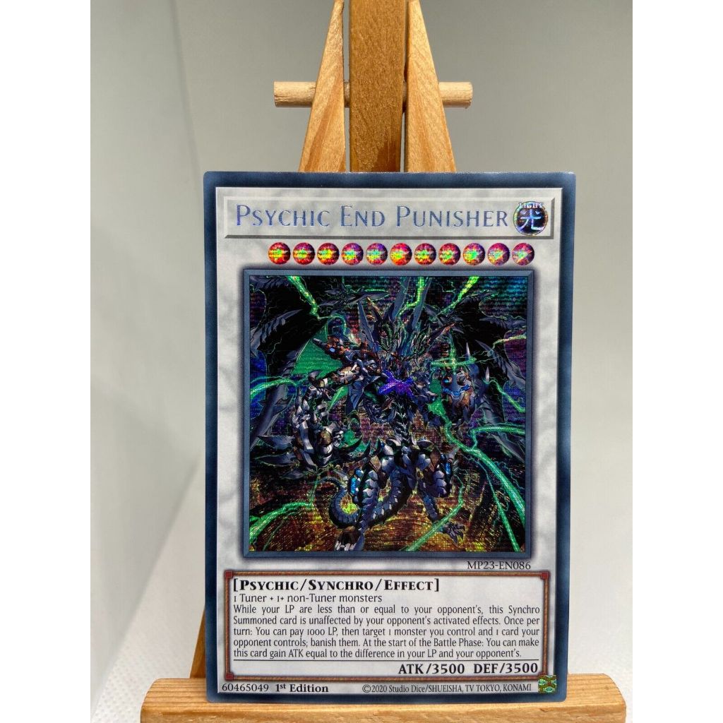 Thẻ Bài Yugioh Monster Psychic End Punisher - MP23-EN086 - Prismatic Secret