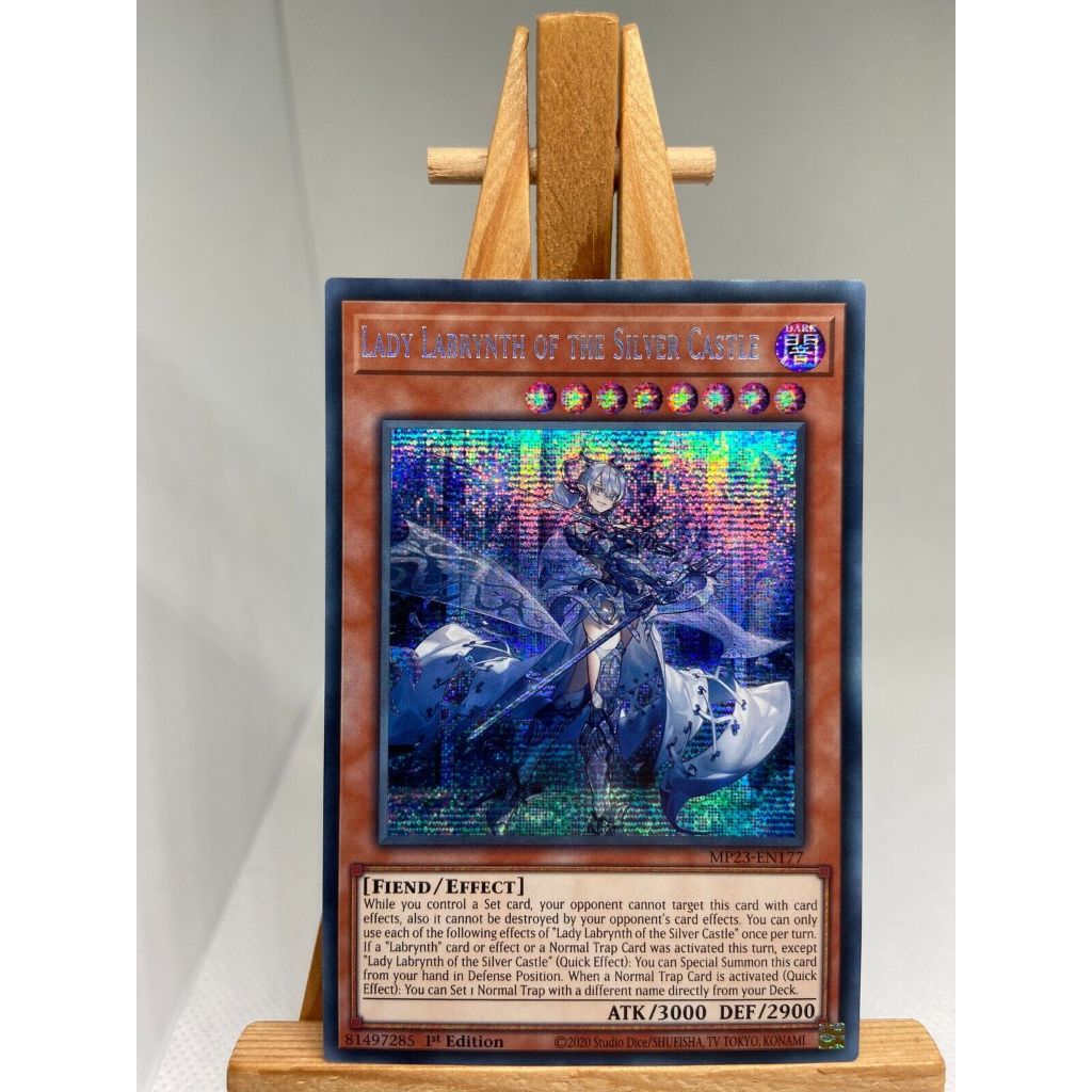 Thẻ Bài Yugioh Monster Lady Labrynth of the Silver Castle - MP23-EN177 - Prismatic Secret