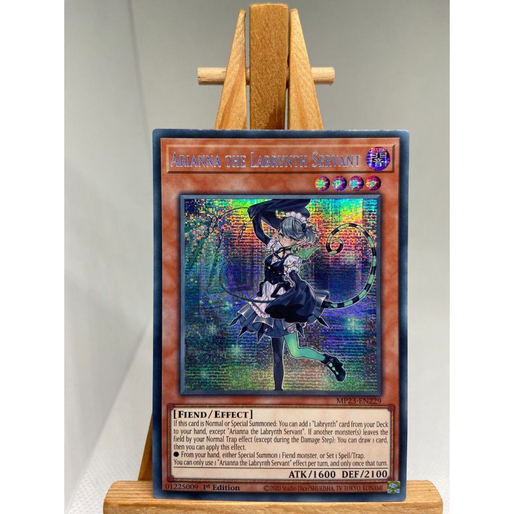 Thẻ Bài Yugioh Monster Arianna the Labrynth Servant - MP23-EN229 - Prismatic Secret