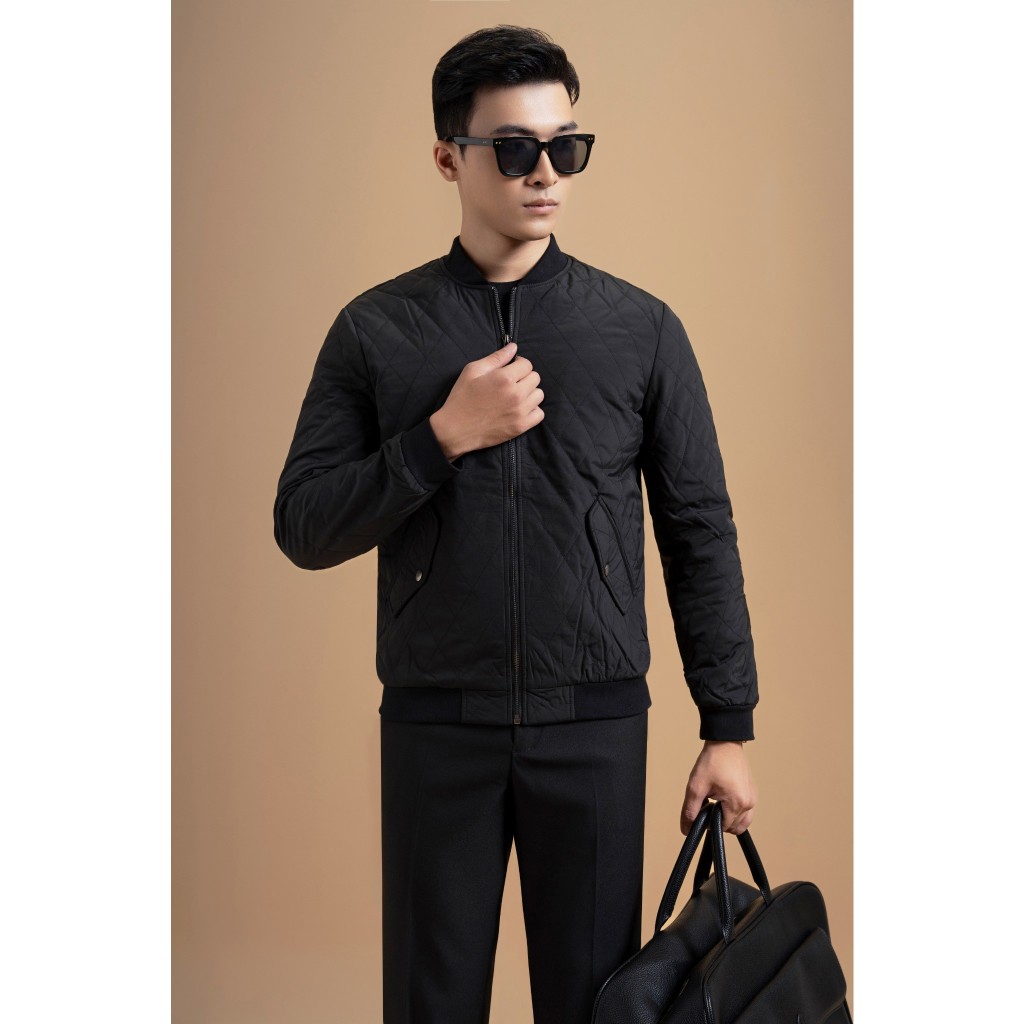 ÁO KHOÁC NAM ADAM STORE Ô TRÁM ĐEN DÁNG NGẮN AK044