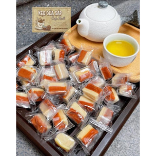  1Kg Kẹo Dừa Sáp Cà Phê Muối 