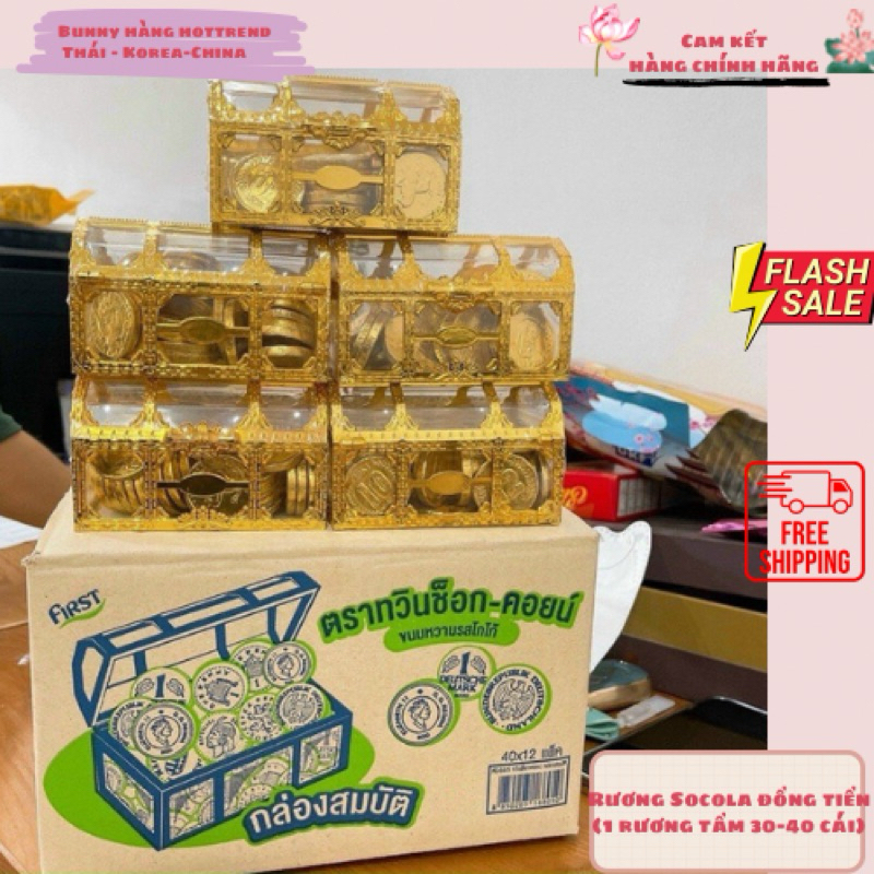 Rương socola đồng t i ề n Thái chưng tết