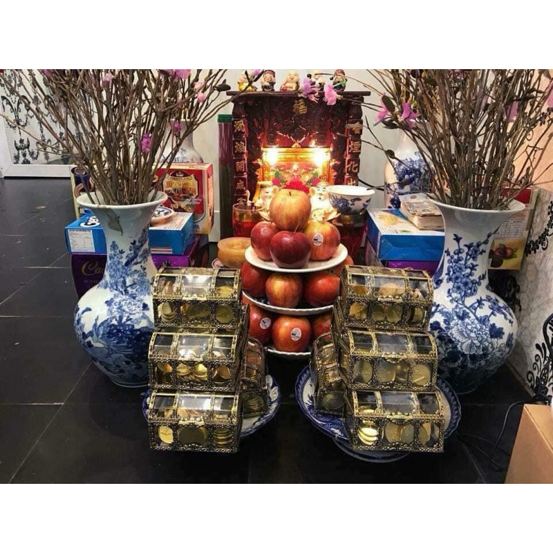 Rương socola đồng t i ề n Thái chưng tết