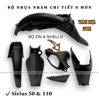 Dàn áo Sirius - 6 món nhựa nhám sirius  (Có lẻ)