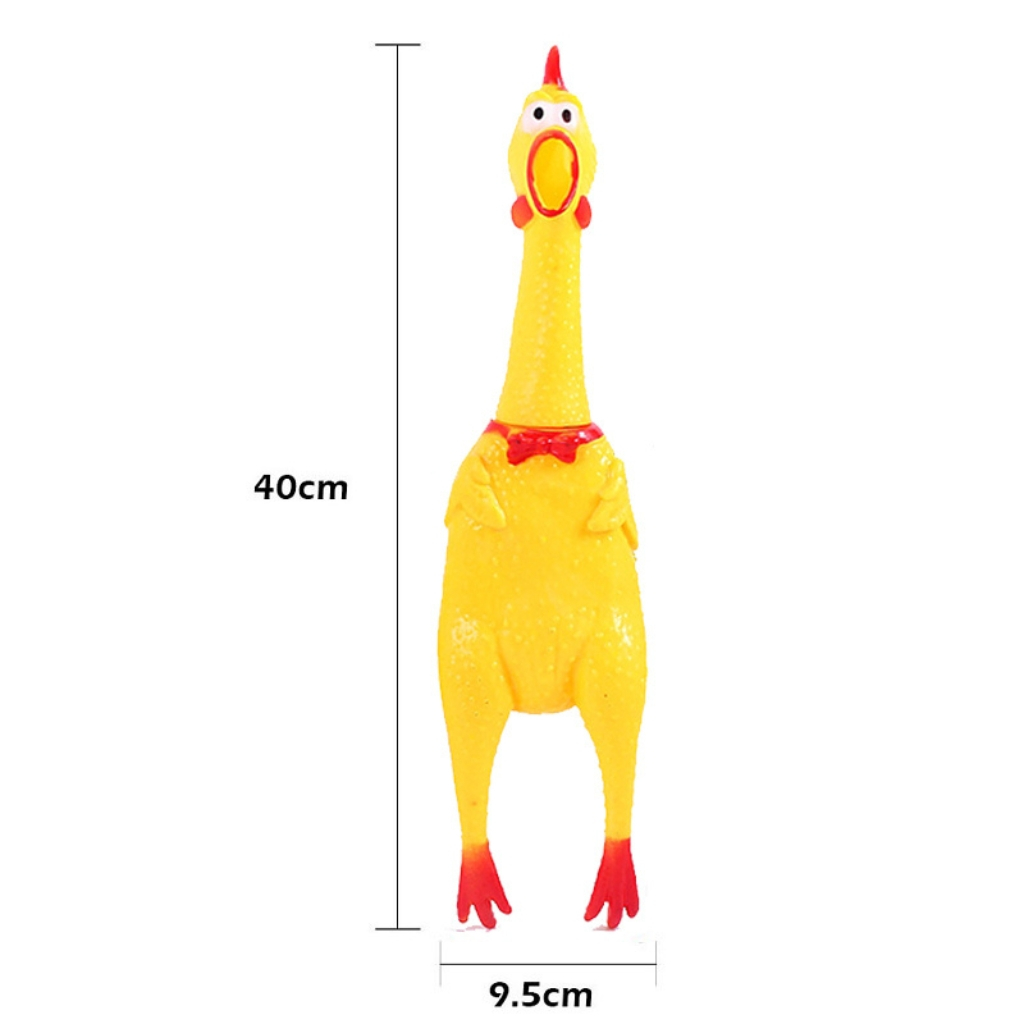 Gà La Hét Đồ chơi Gà Bóp Kêu A Lử đủ size