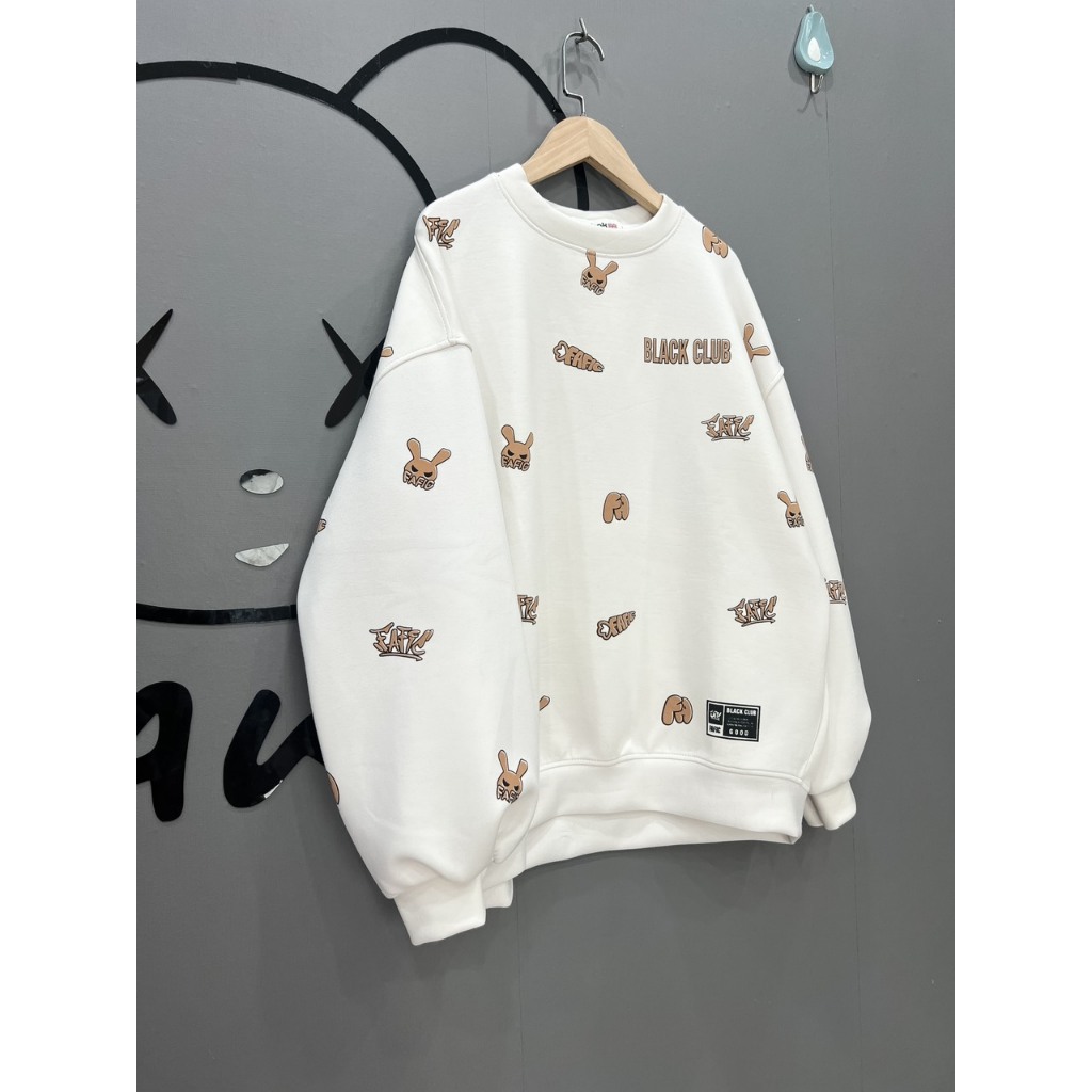 Áo nỉ sweater FAFIXX - Kèm ảnh thật