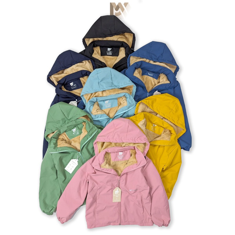 ÁO KHOÁC GIÓ CHO BÉ NAM BÉ NỮ MẶC ÁO LÓT LÔNG Chống Nước, Tránh nắng hiệu quả