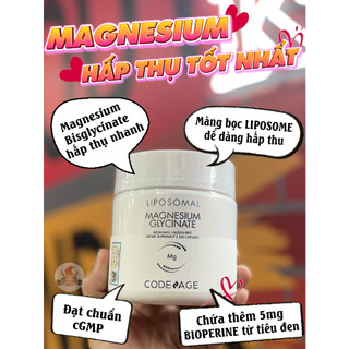 Codeage Liposomal Magnesium Glycinate 240 Viên