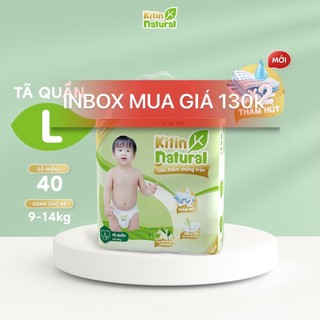 BỈM QUẦN/ DÁN KITIN NATURALS50/M44/L40/XL38/XXL36/XXXL34