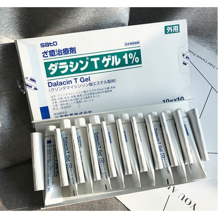 Tuýp 10g kem gel Nhật Bản nội địa, chân ái cho làn da