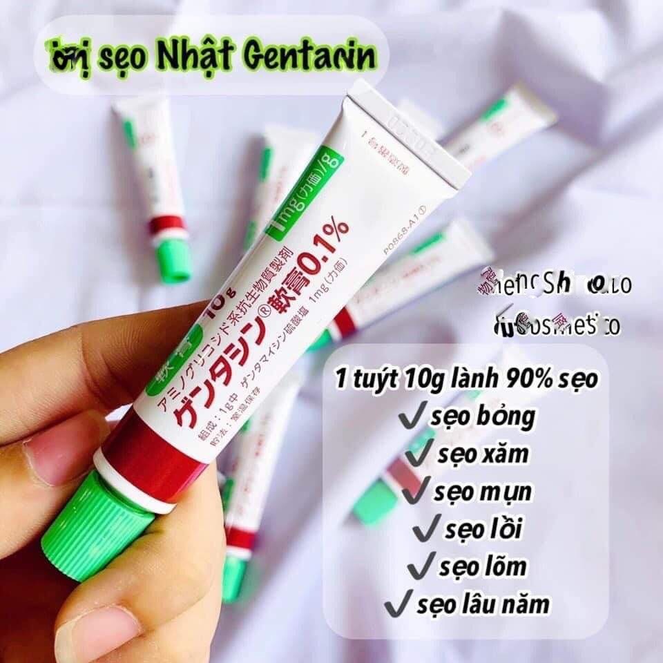 Tuýp 10g kem gel Nhật Bản nội địa, chân ái cho làn da