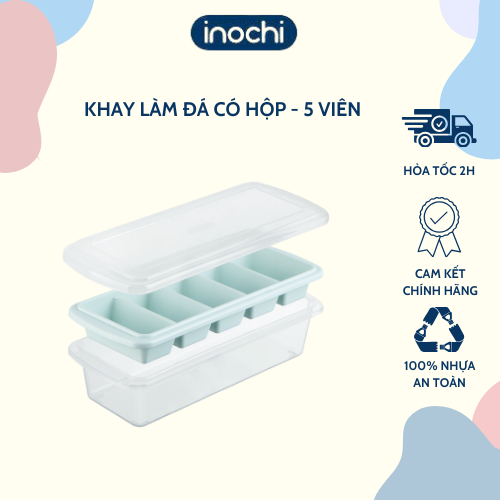 Khay làm đá, khay làm rao câu nhiều viên, nhựa nguyên sinh an toàn sức khỏe