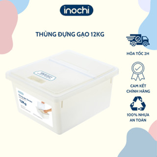 Thùng đựng gạo INOCHI chống ẩm mốc, oxi hóa, mùi hôi, thùng đựng thực phẩm sạch, kháng khuẩn. GIAO MÀU NGẪU NHIÊN
