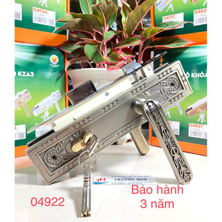 [chính hãng] 4922 Khoá cửa đi 2-4 cánh dài 250mm cao cấp Việt Tiệp dùng cửa gỗ, sắt 4x8cm ...- Bảo hành 3 năm