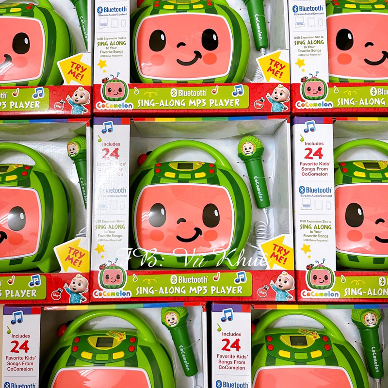 Micro Hát karaoke Đồ Chơi Cocomelon Chính Hãng Cho Bé