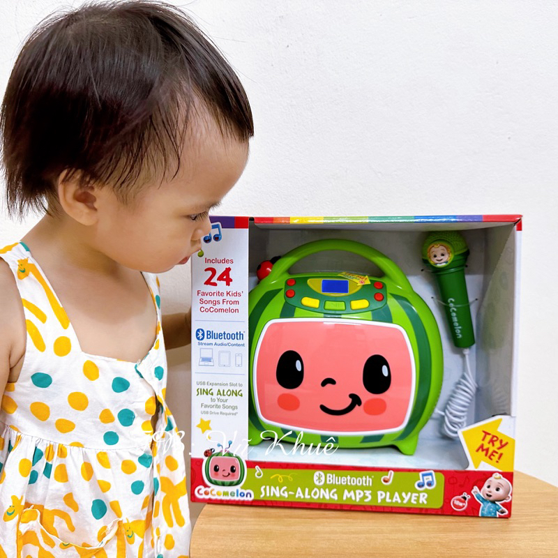 Micro Hát karaoke Đồ Chơi Cocomelon Chính Hãng Cho Bé