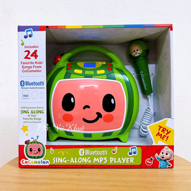 Micro Hát karaoke Đồ Chơi Cocomelon Chính Hãng Cho Bé